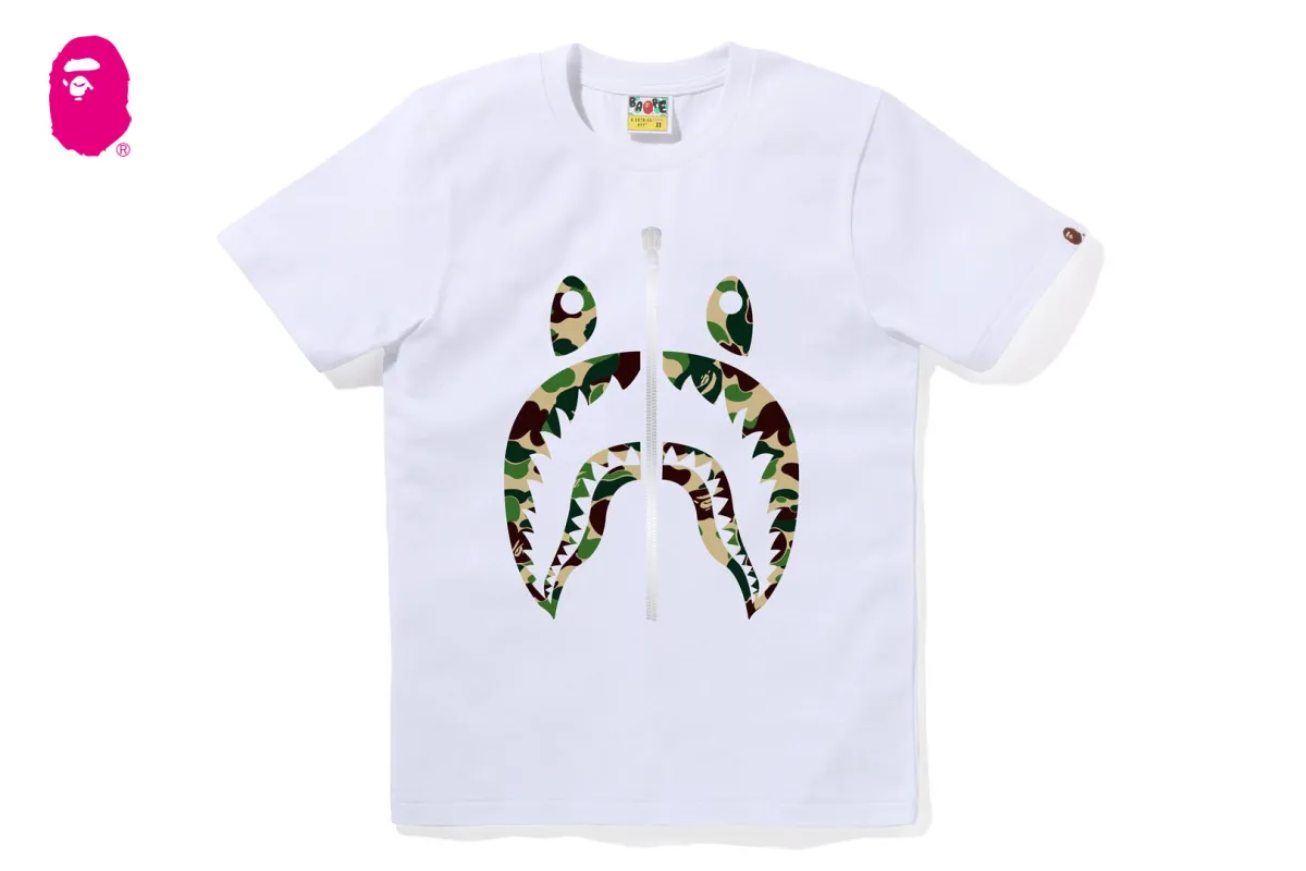 ABC CAMO SHARK TEE sold by Bape