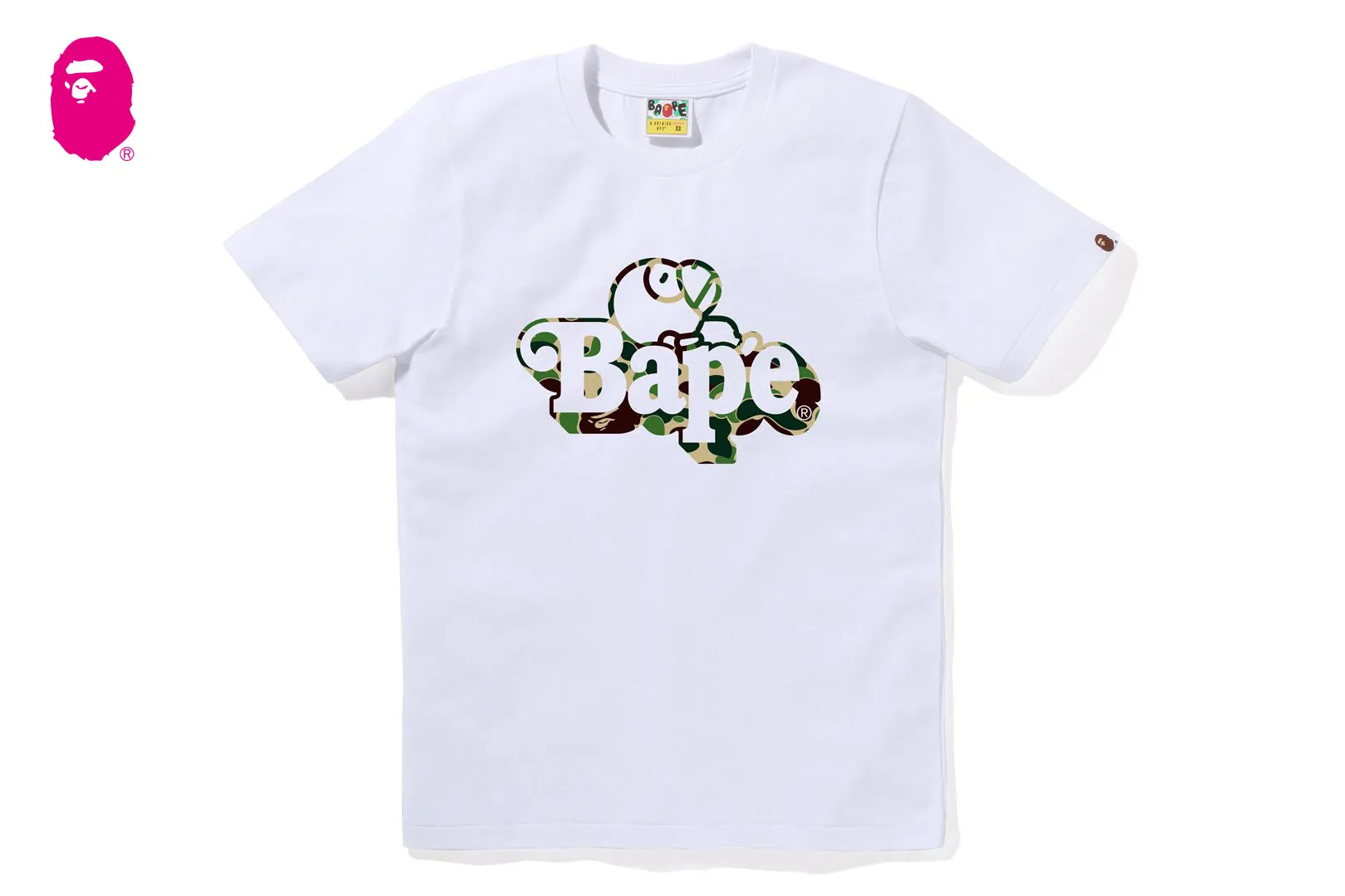 ABC CAMO MILO ON BAPE TEE sold by Bape