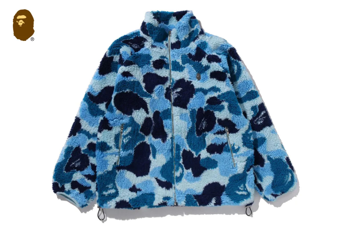 ABC CAMO METAL ONE POINT BOA JACKET sold by Bape