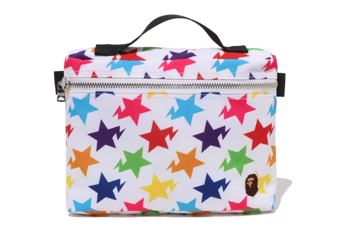 STA PATTERN MUSIC POUCH TRAVEL sold by Bape