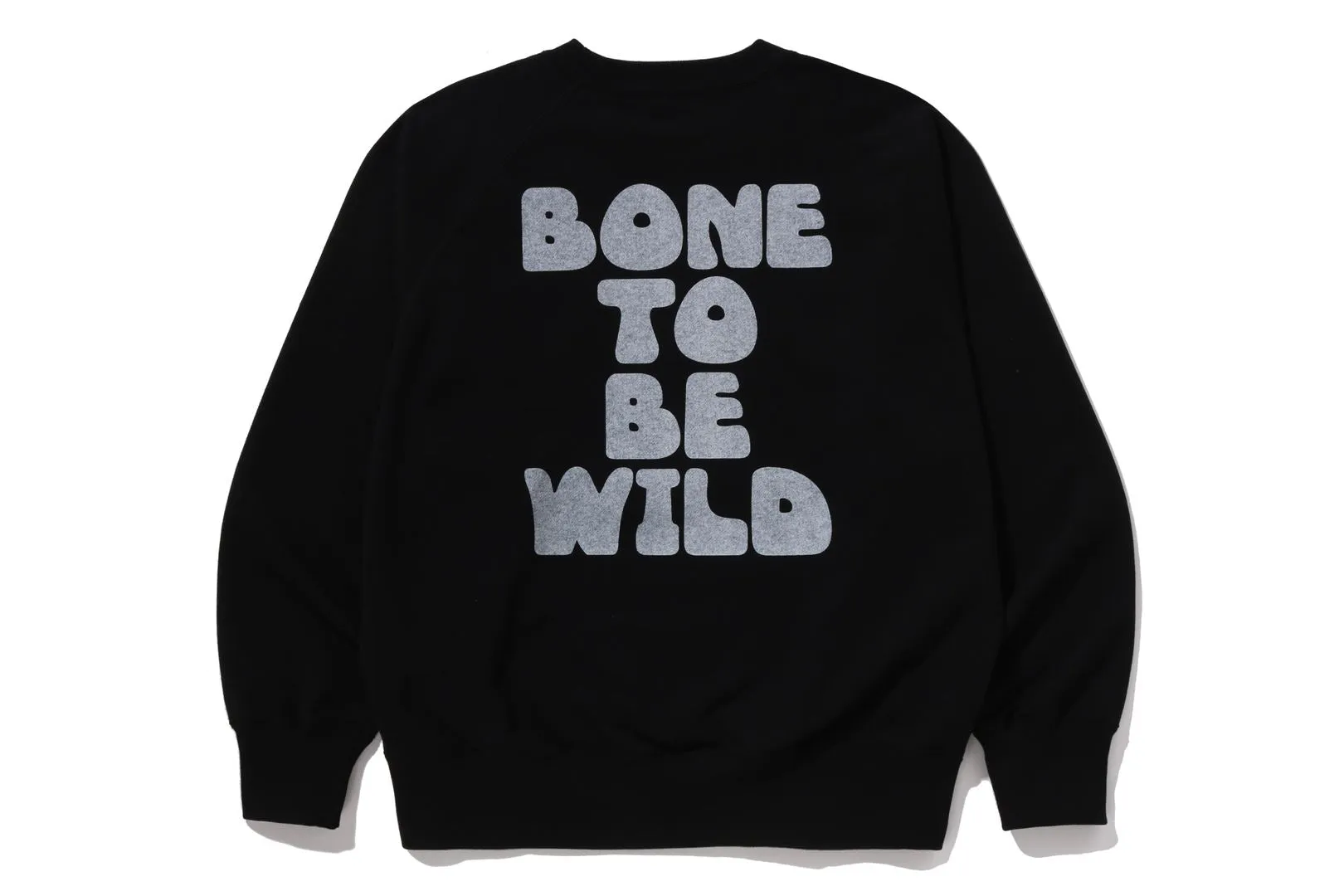 MILO BONE RELAXED FIT CREWNECK SWEATSHIRT sold by Bape product image thumbnail 2