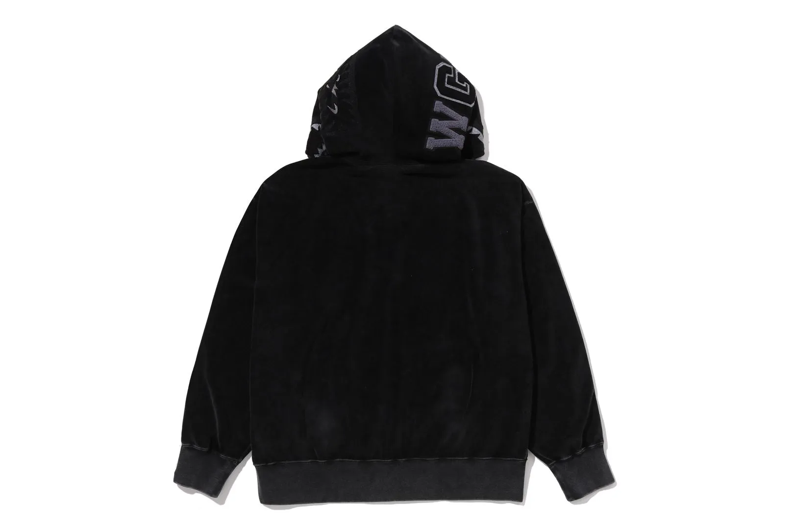 SNOW WASH SHARK RELAXED FIT FULL ZIP HOODIE sold by Bape product image thumbnail 3
