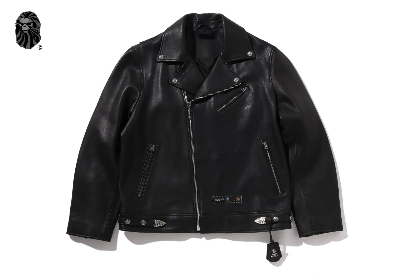 LEATHER WESTERN RIDER BIKER #1 sold by Bape