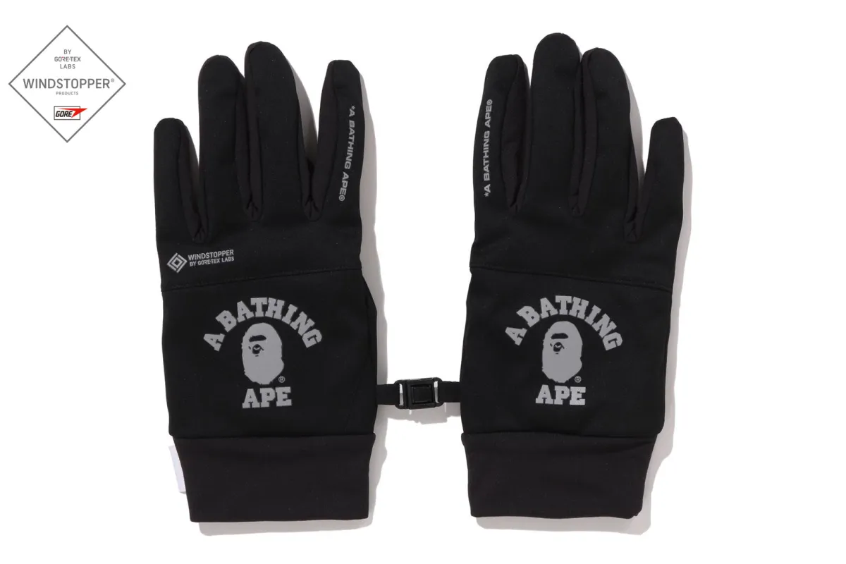 GORE-TEX WIND STOPPER GLOVE 2L sold by Bape