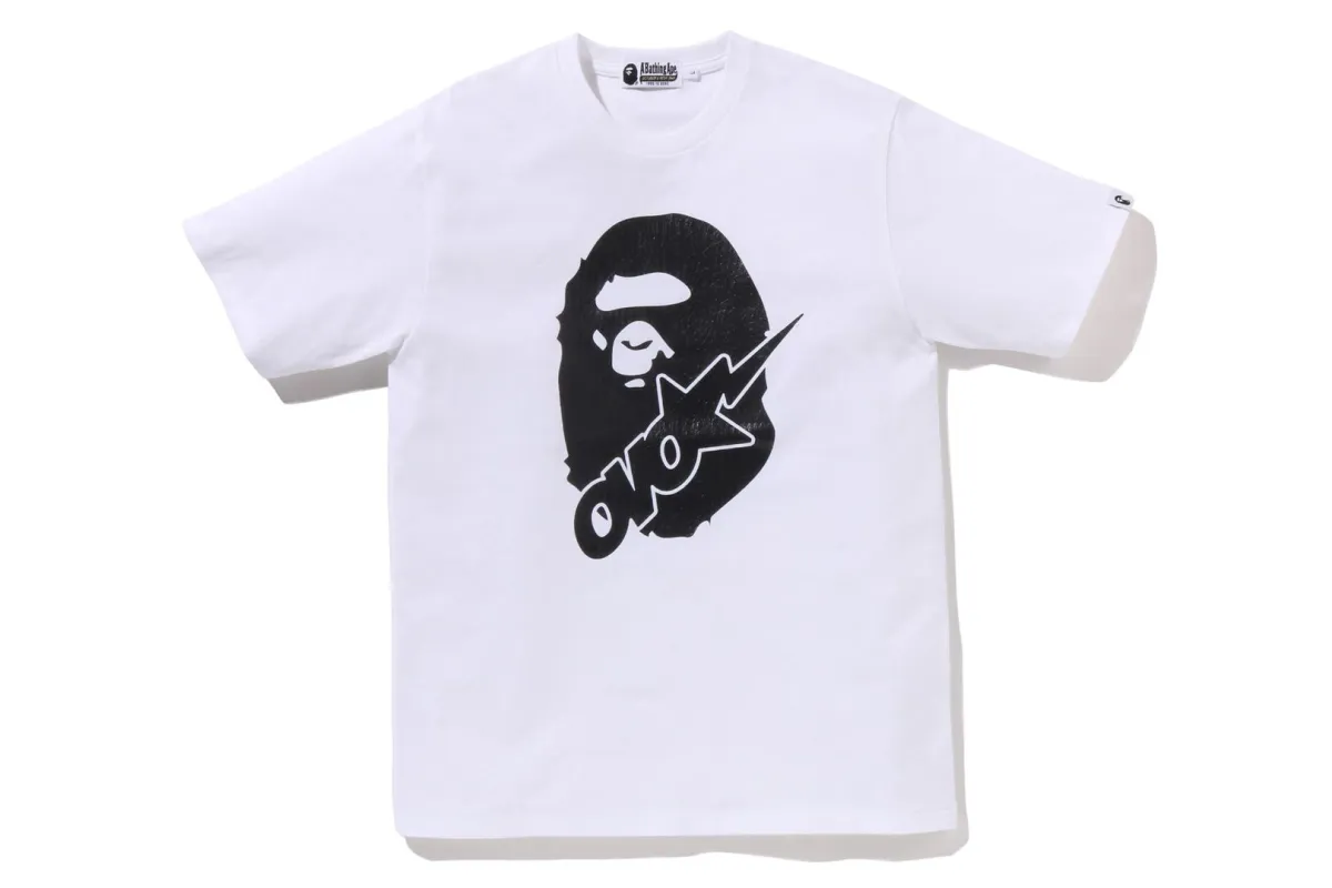 【 BAPE X OVO 】OVO STA CROCODILE PRINT TEE sold by Bape