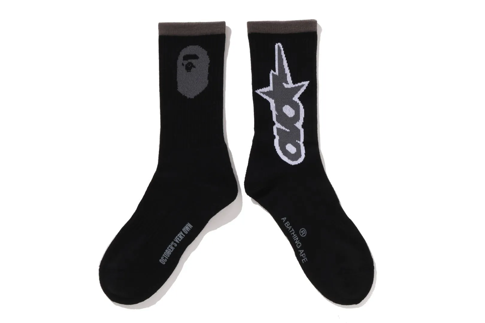 【 BAPE X OVO 】OVO STA ATHLETIC SOCKS sold by Bape product image thumbnail 3