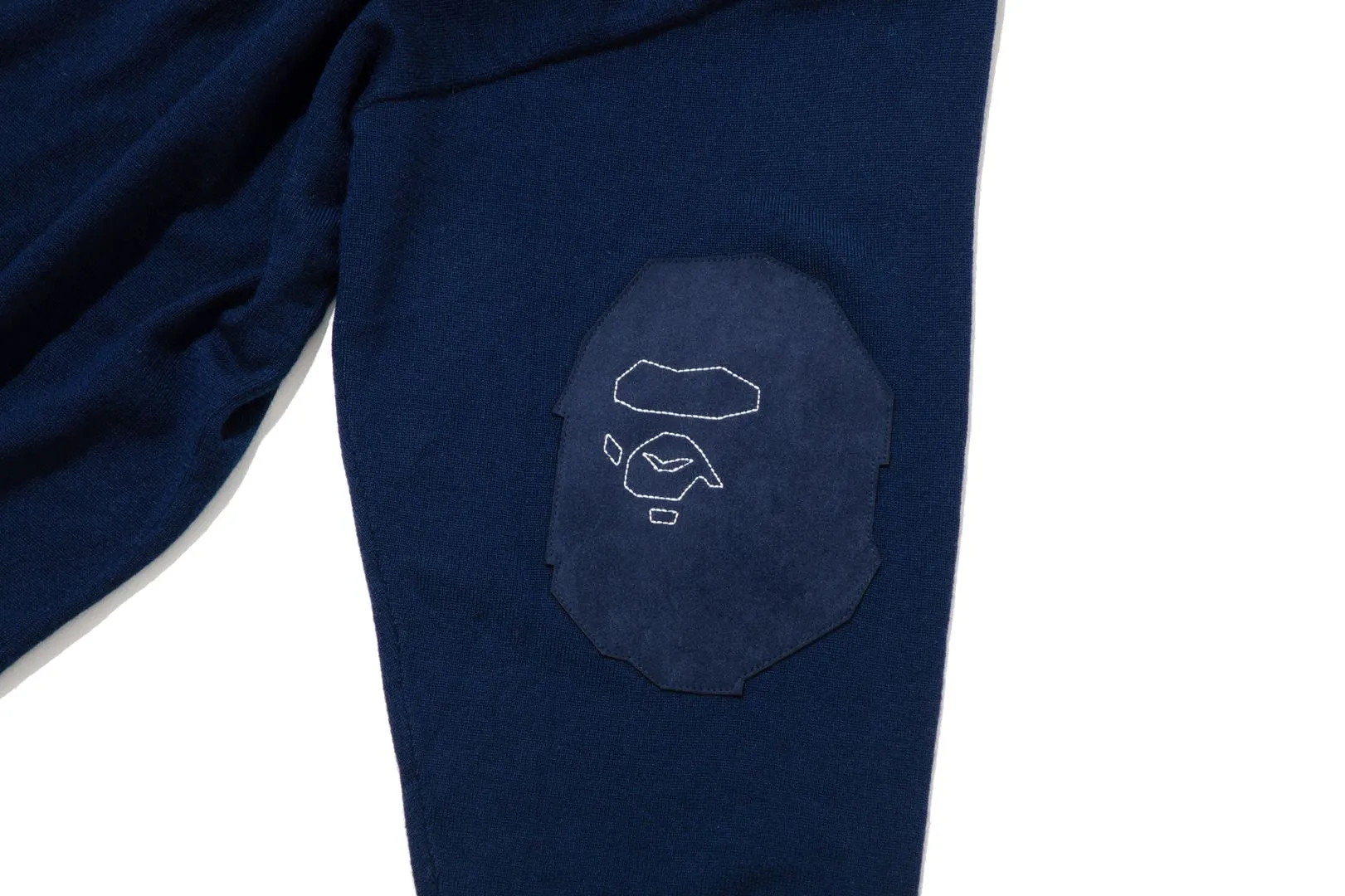 【 BAPE BY KAZUKI KURAISHI 】APE HEAD PATCH MILITARY KNIT SWEATER sold by Bape product image thumbnail 4