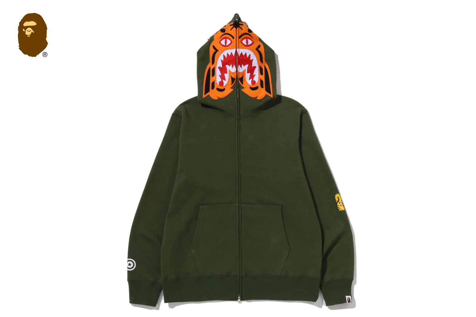 TIGER FULL ZIP HOODIE sold by Bape product image thumbnail 5