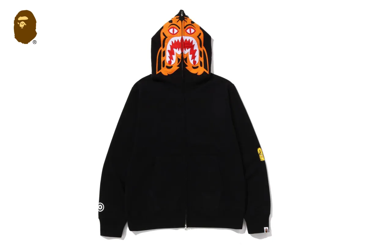 TIGER FULL ZIP HOODIE made by Bape