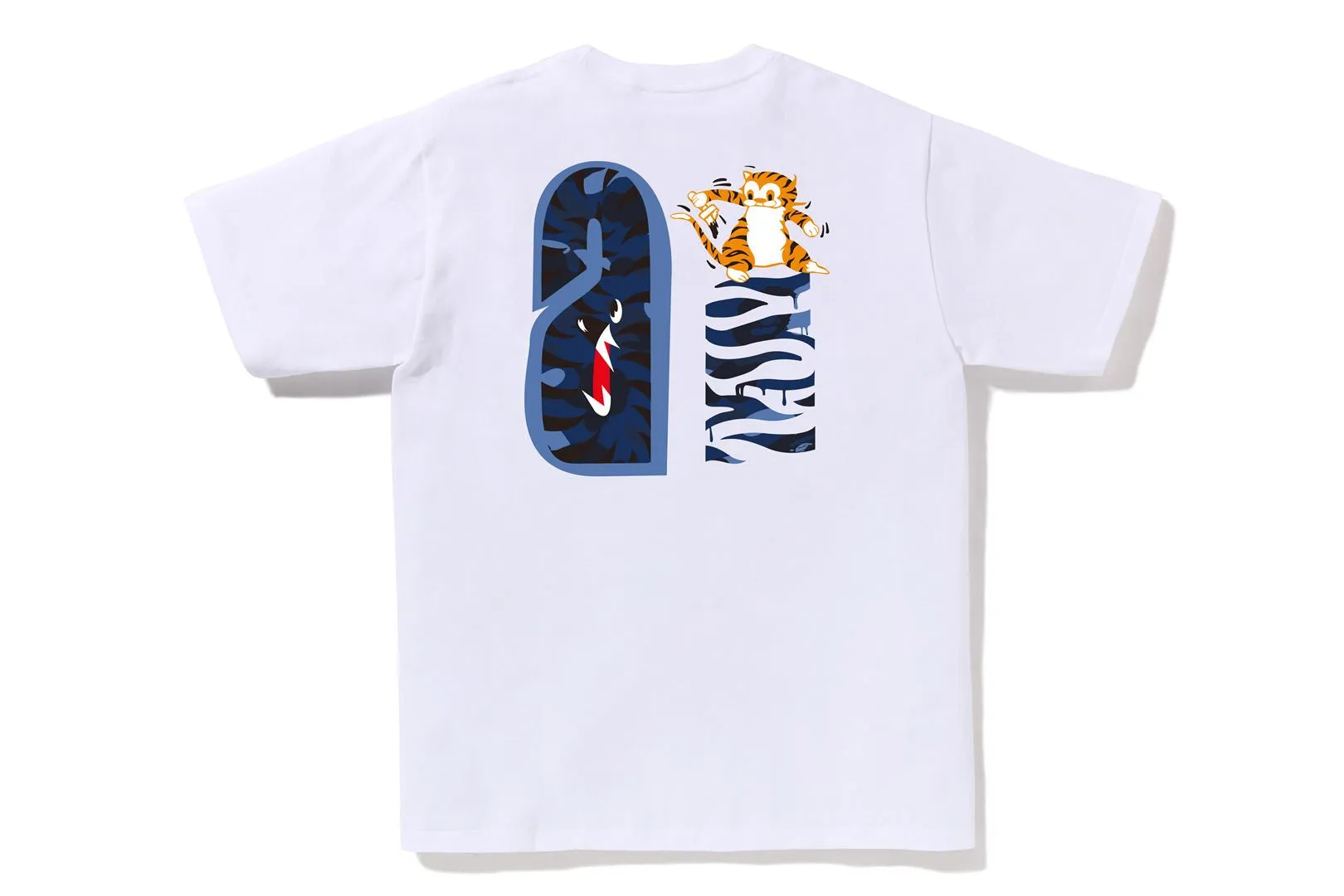 COLOR CAMO TIGER SHARK TEE sold by Bape product image thumbnail 4
