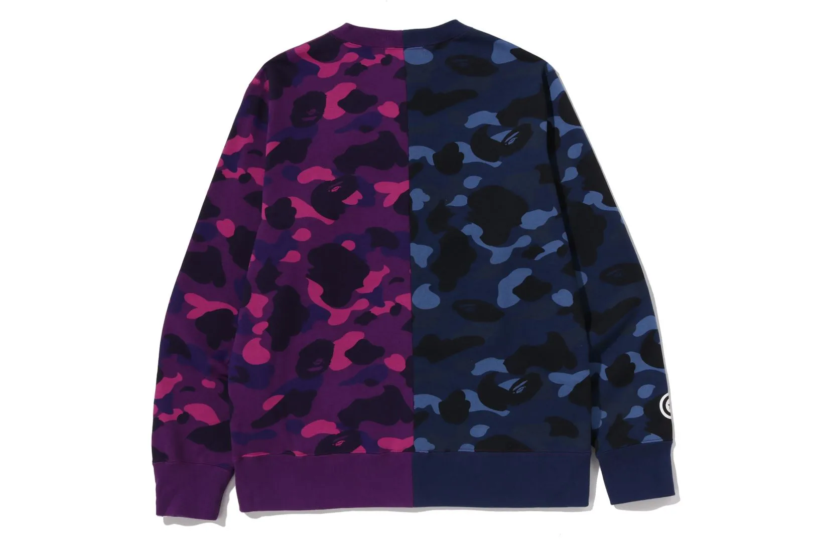 COLOR CAMO TIGER SHARK CREWNECK SWEATSHIRT sold by Bape product image thumbnail 5