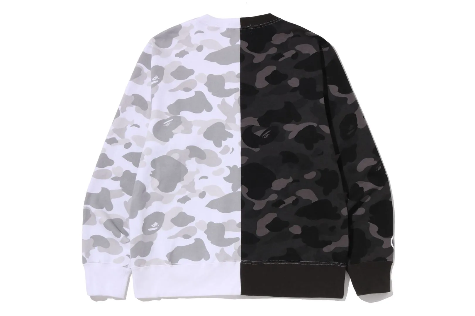 COLOR CAMO TIGER SHARK CREWNECK SWEATSHIRT sold by Bape product image thumbnail 2