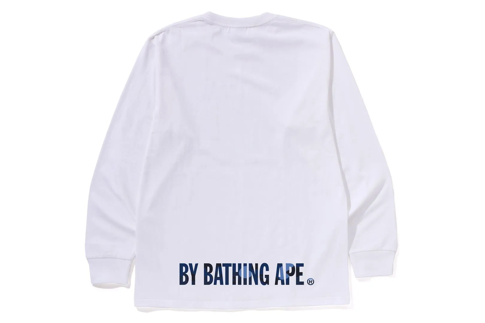 COLOR CAMO APE FACE STA LS TEE sold by Bape product image thumbnail 2