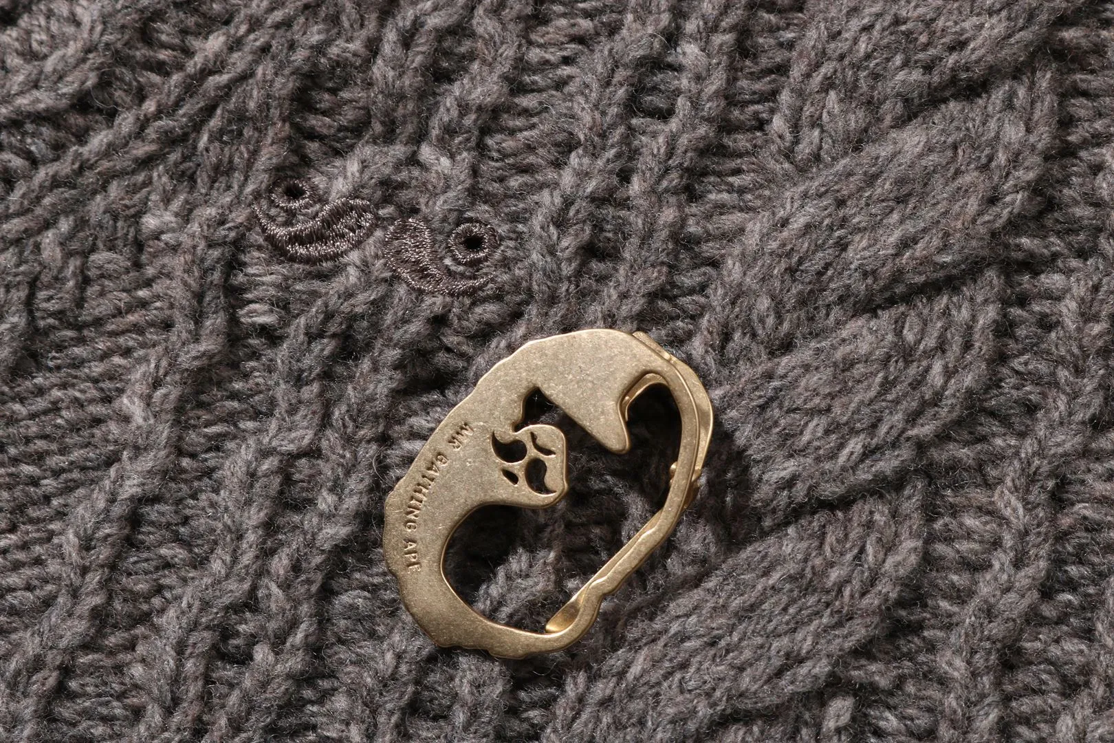 CABLE SWEATER KNIT CARDIGAN sold by Bape product image thumbnail 3