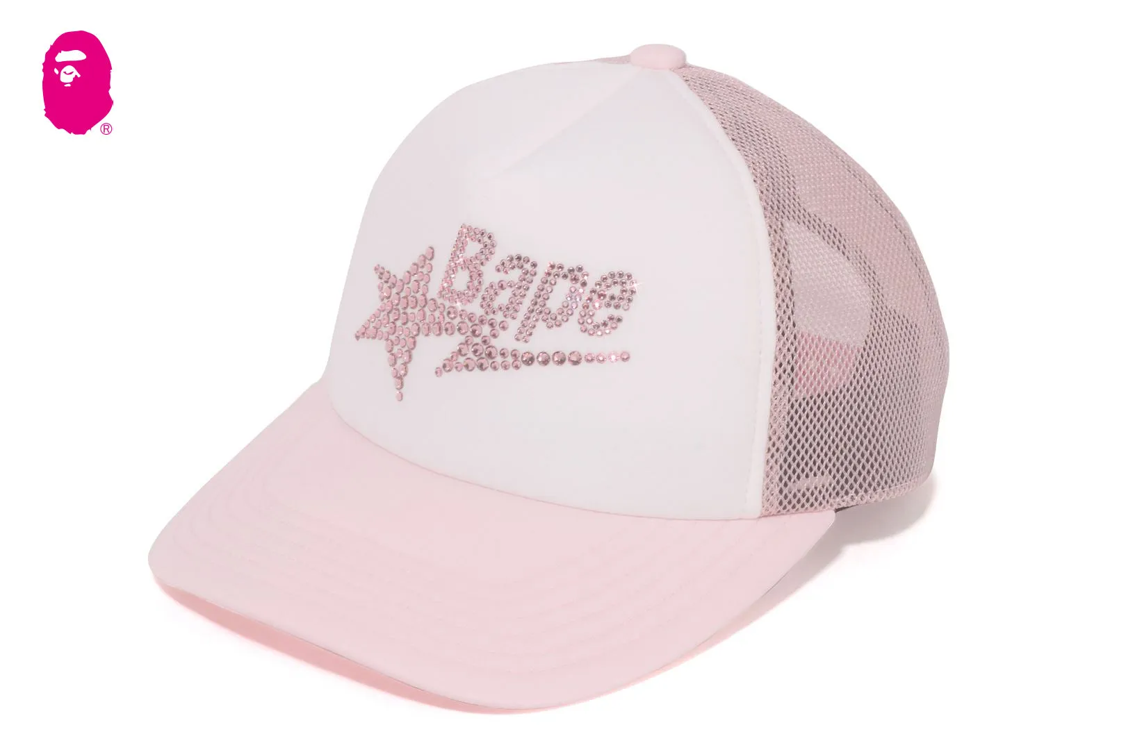 CRYSTAL STONE BAPE STA LOGO MESH CAP sold by Bape product image thumbnail 5