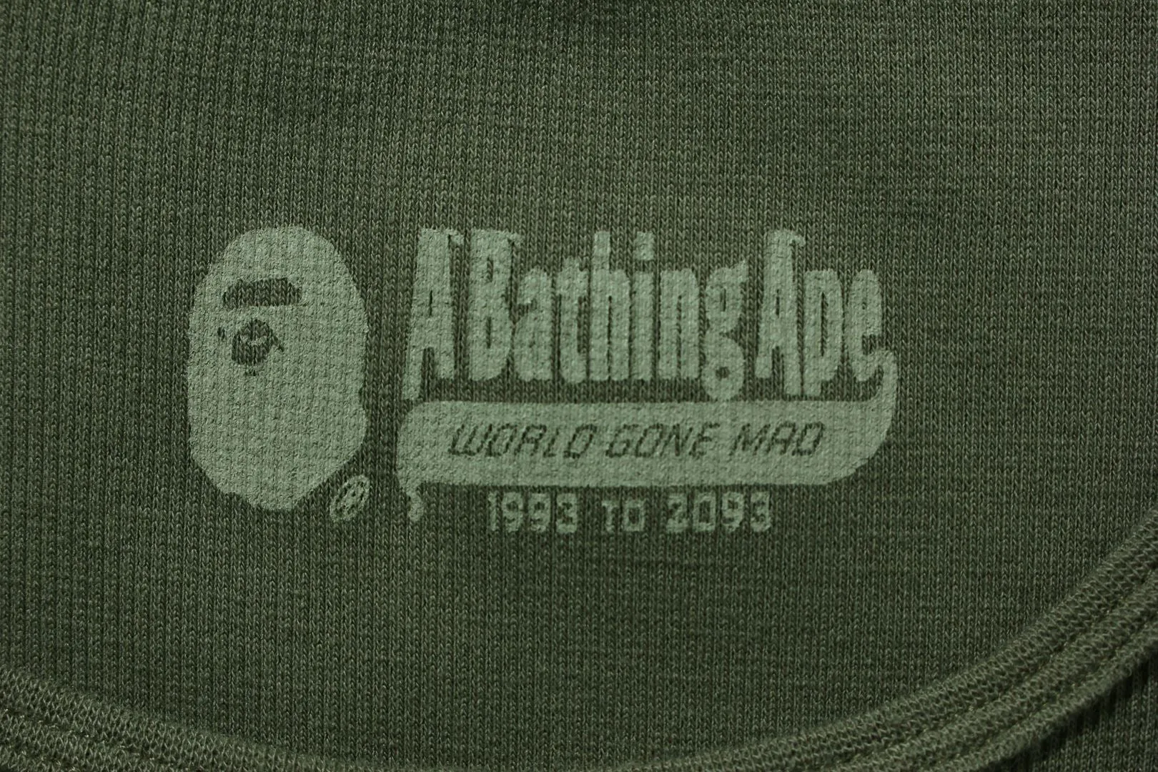 APE HEAD ONE POINT RIB TEE sold by Bape product image thumbnail 3