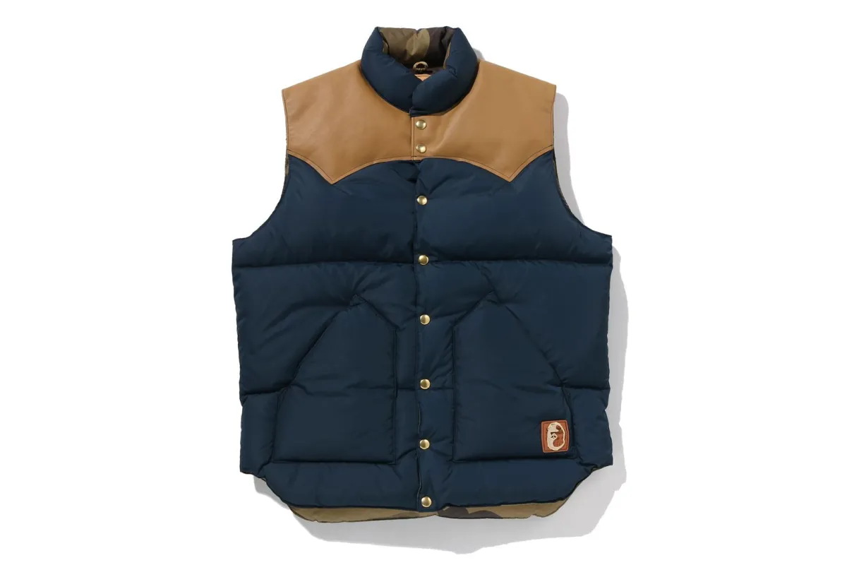 【 MR BATHING APE X RMFC 】DOWN VEST sold by Bape