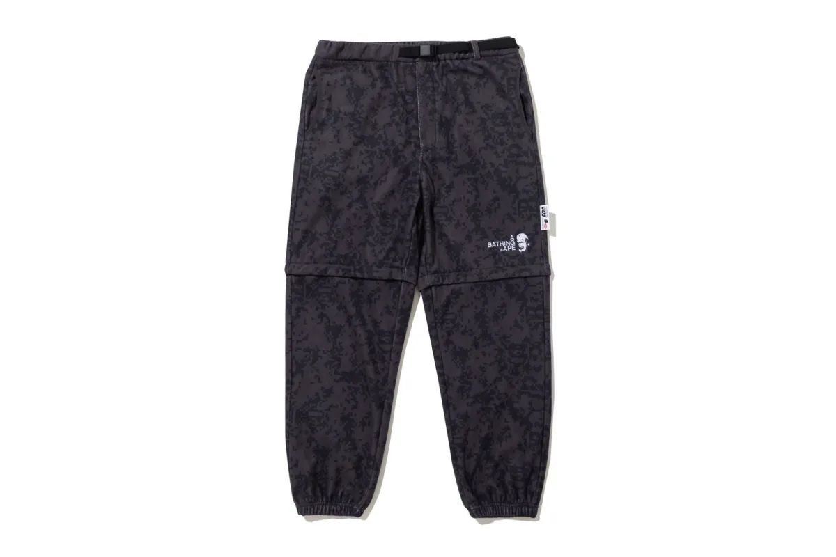 【 BAPE BY KAZUKI KURAISHI 】DIGITAL CAMO MOD DETACHABLE PANTS sold by Bape