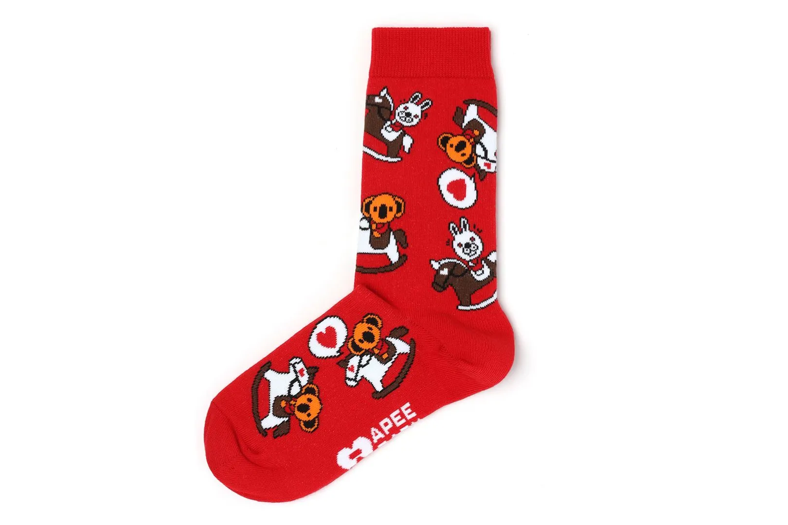 JACQUARD GRAPHIC SOCKS #8 sold by Bape product image thumbnail 4