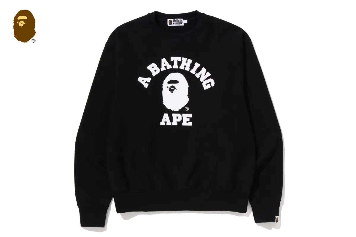 CLASSIC COLLEGE CREWNECK SWEATSHIRT sold by Bape