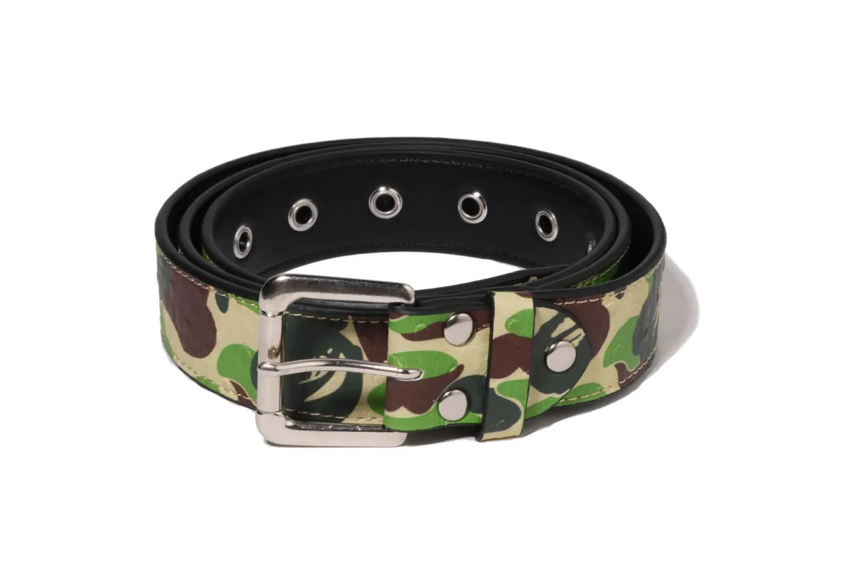 ABC CAMO PU OSTRICH BELT made by Bape