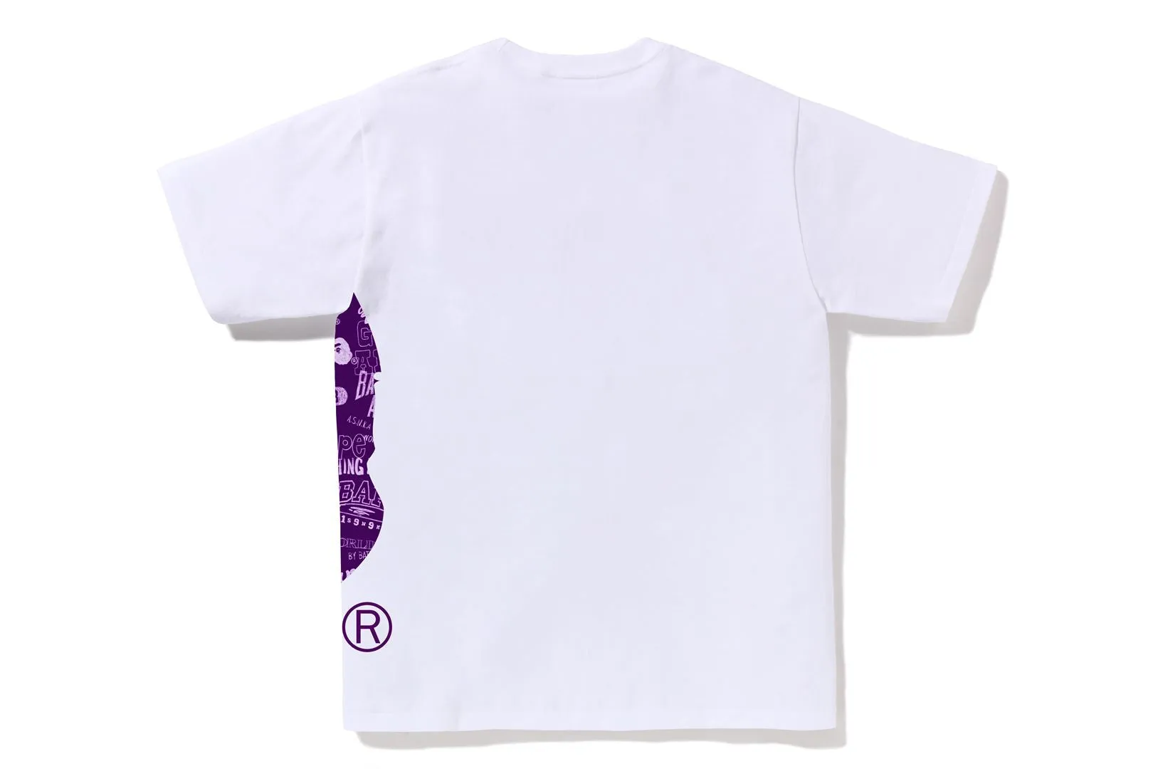 HAND DRAW PATTERN SIDE BIG APE HEAD TEE sold by Bape product image thumbnail 2