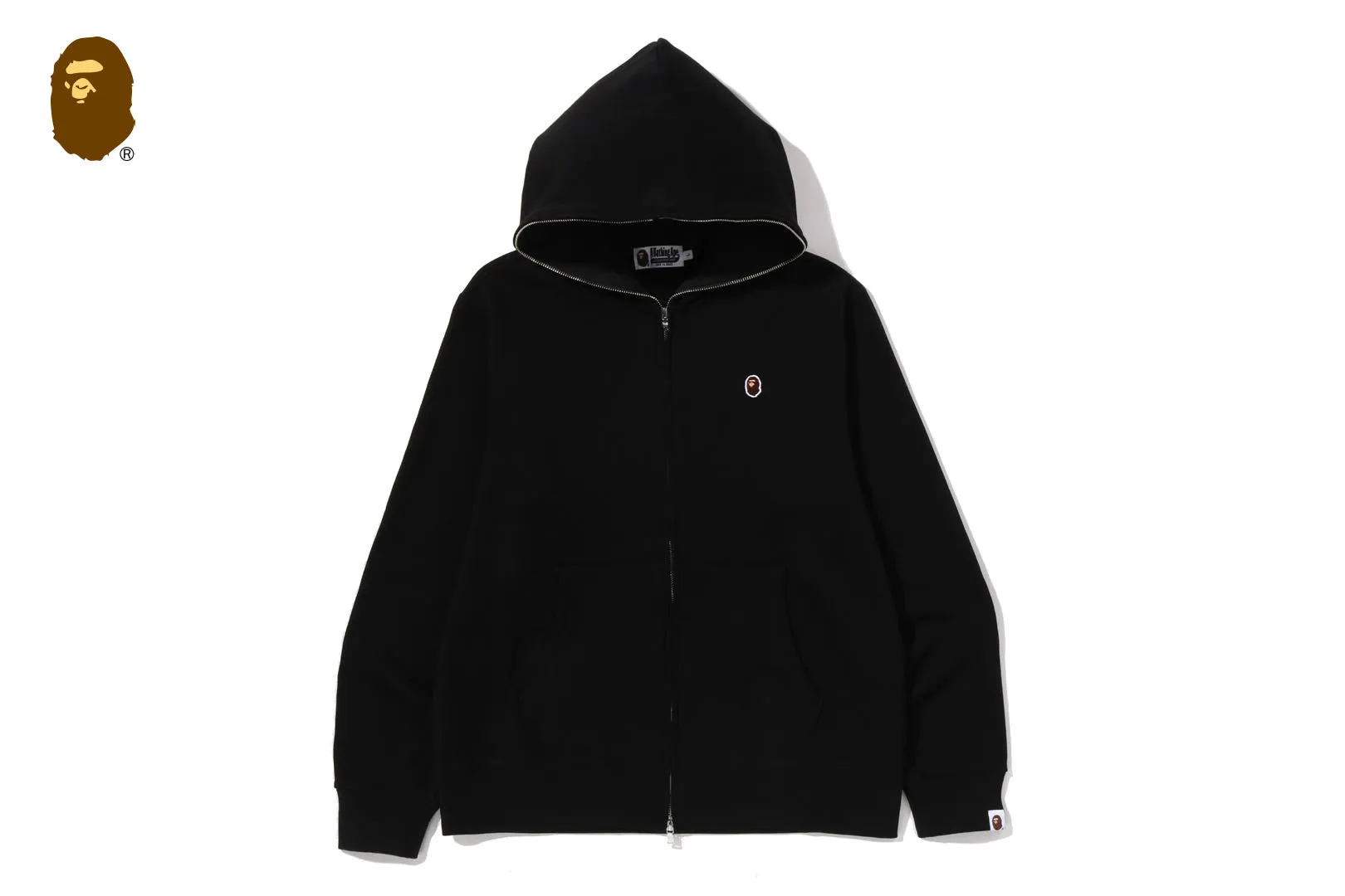 ONE POINT REGULAR FIT FULL ZIP HOODIE sold by Bape product image thumbnail 5