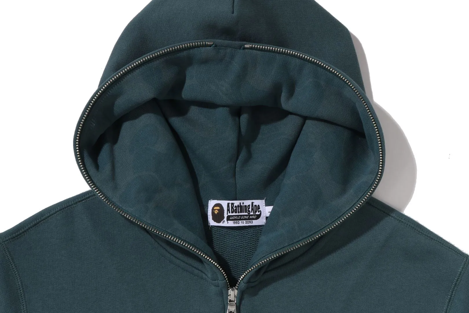 ONE POINT REGULAR FIT FULL ZIP HOODIE sold by Bape product image thumbnail 4