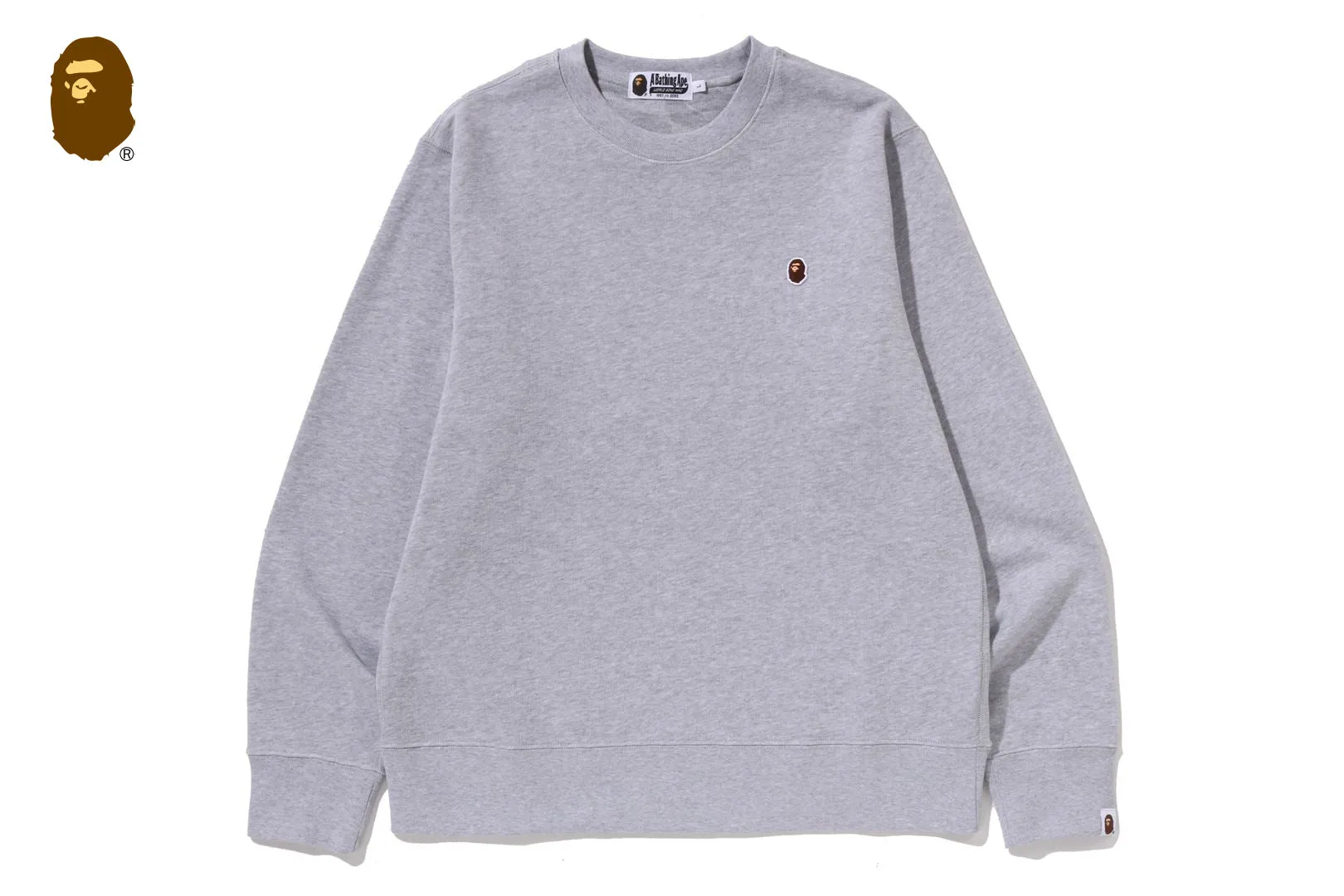 ONE POINT REGULAR FIT CREWNECK SWEATSHIRT sold by Bape product image thumbnail 5