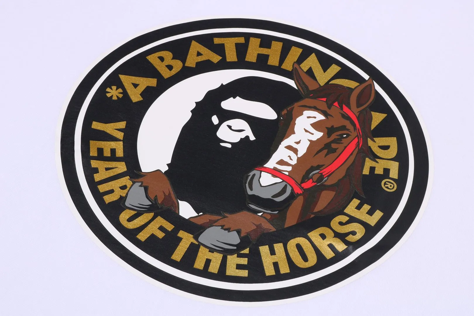 YEAR OF THE HORSE TEE sold by Bape product image thumbnail 3