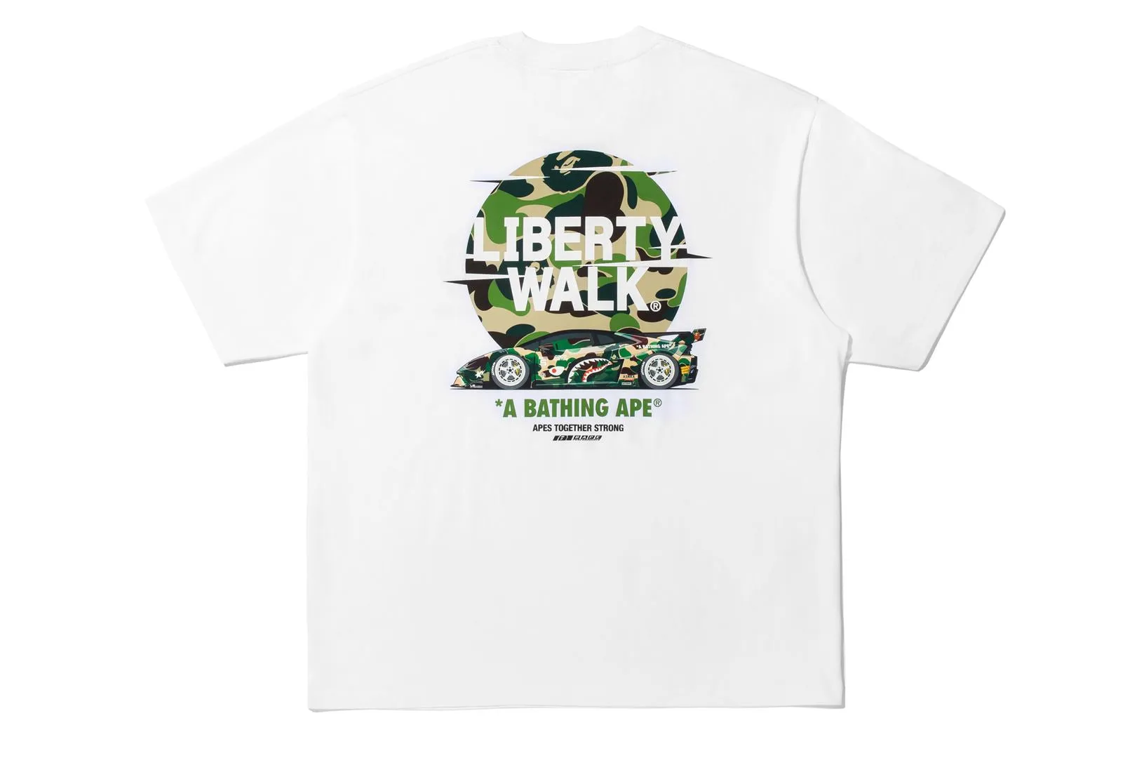 【 BAPE X LIBERTY WALK 】ABC CAMO LOGO RELAXED FIT TEE sold by Bape product image thumbnail 2
