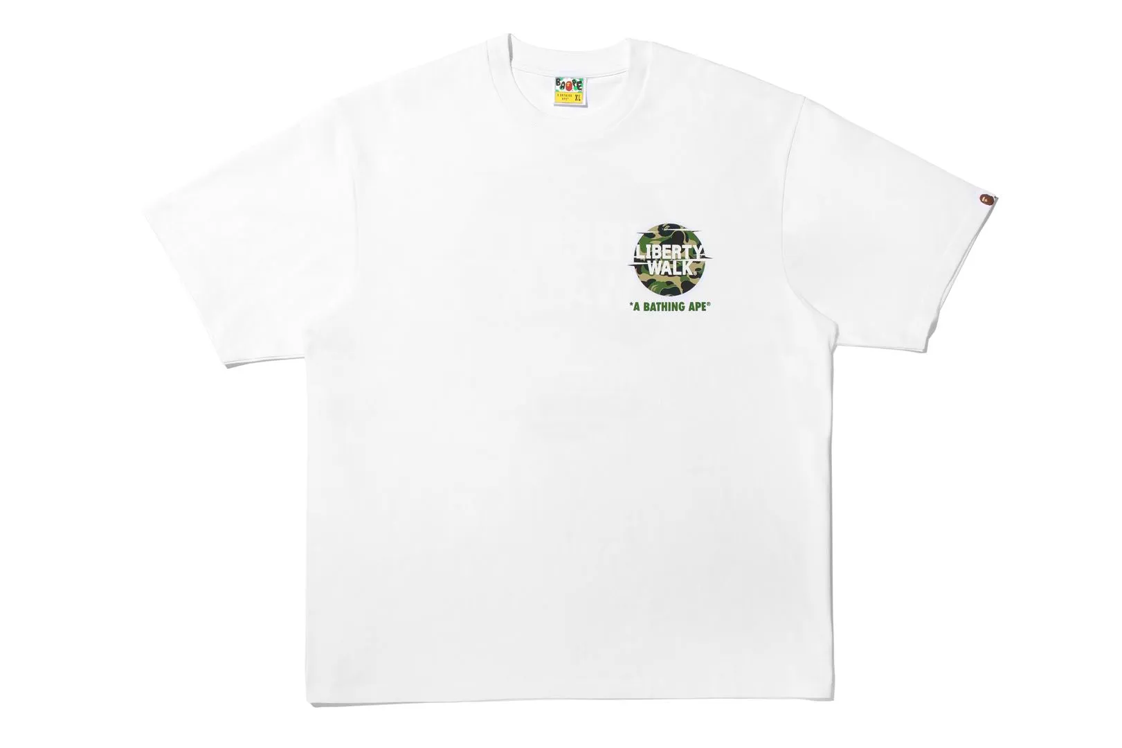 【 BAPE X LIBERTY WALK 】ABC CAMO LOGO RELAXED FIT TEE sold by Bape