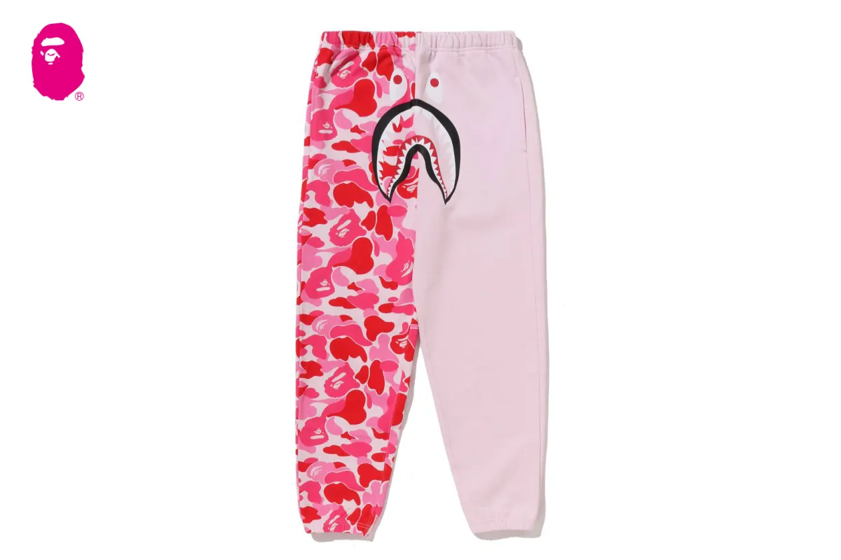 ABC CAMO SHARK SWEAT PANTS sold by Bape