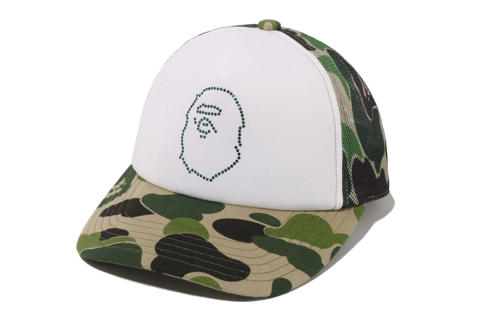 ABC CAMO CRYSTAL STONE MESH CAP sold by Bape product image thumbnail 5