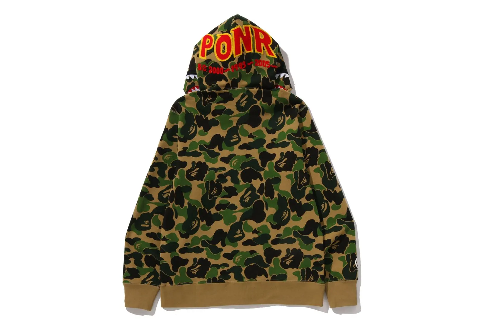 ABC CAMO 2ND SHARK FULL ZIP HOODIE sold by Bape product image thumbnail 3