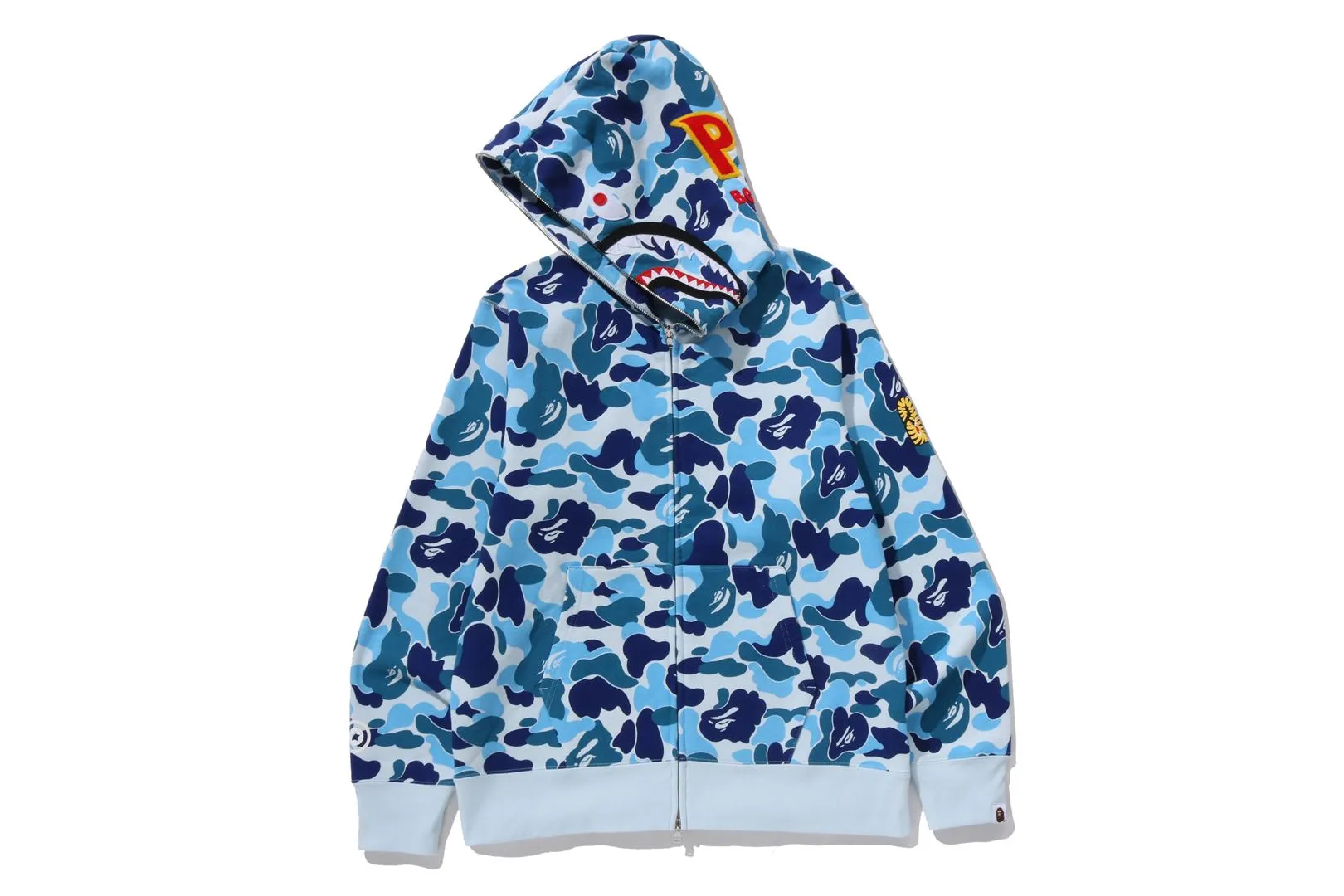 ABC CAMO 2ND SHARK FULL ZIP HOODIE sold by Bape product image thumbnail 5