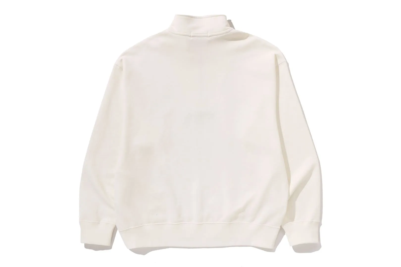 COLLEGE HALF ZIP RELAXED FIT CREWNECK SWEATSHIRT sold by Bape product image thumbnail 5