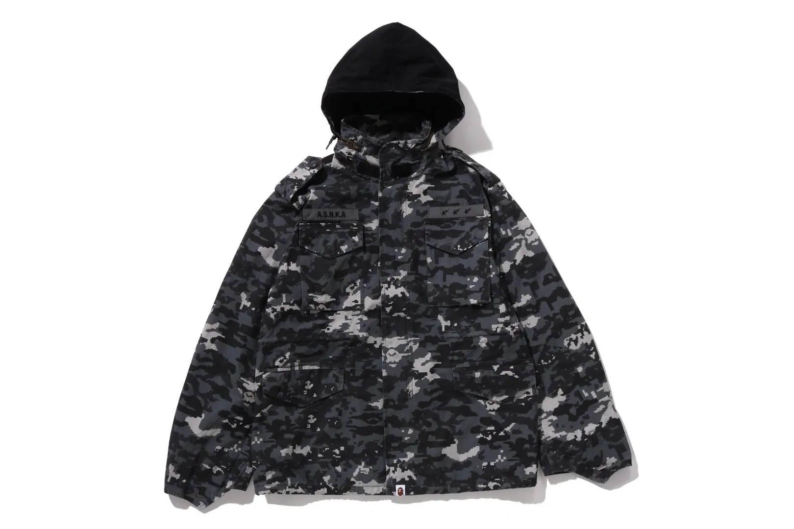 MULTI PIXEL CAMO M-65 JACKET sold by Bape product image thumbnail 3