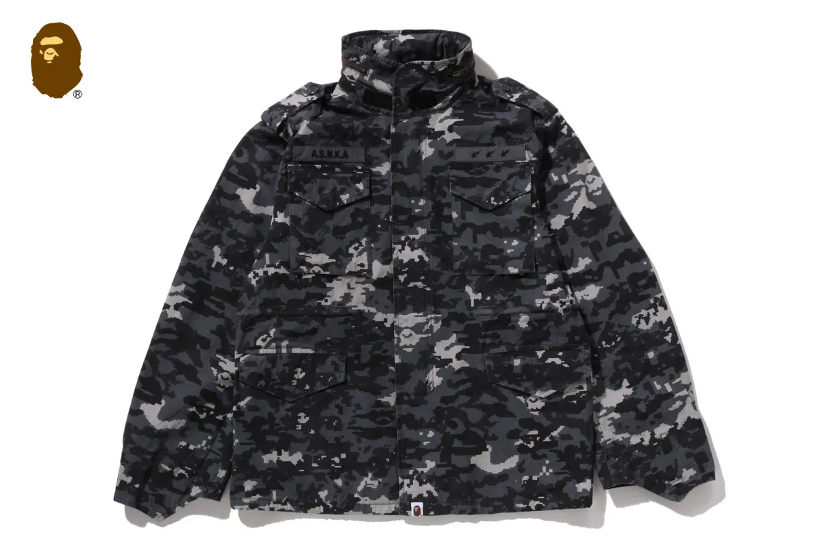 MULTI PIXEL CAMO M-65 JACKET made by Bape