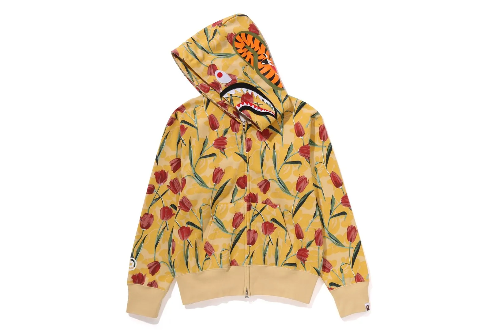 TULIP CAMO SHARK FULL ZIP HOODIE sold by Bape product image thumbnail 2