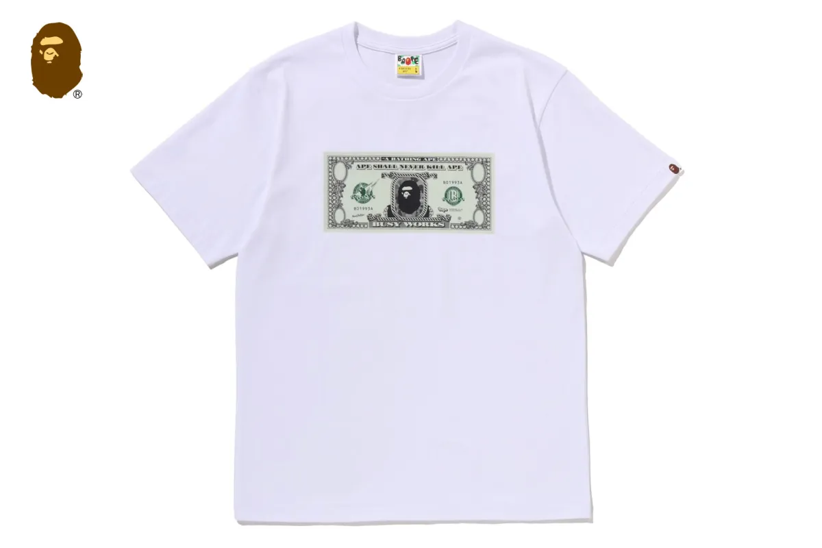 BAPE BANKNOTE TEE made by Bape