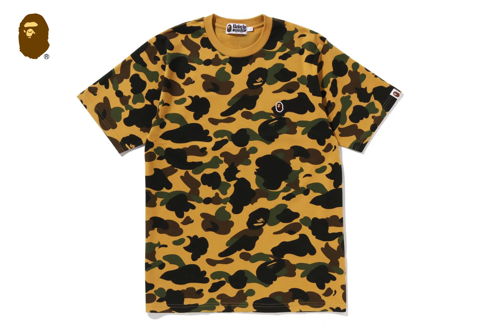 1ST CAMO ONE POINT TEE sold by Bape product image thumbnail 4