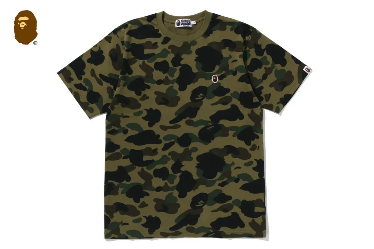 1ST CAMO ONE POINT TEE sold by Bape