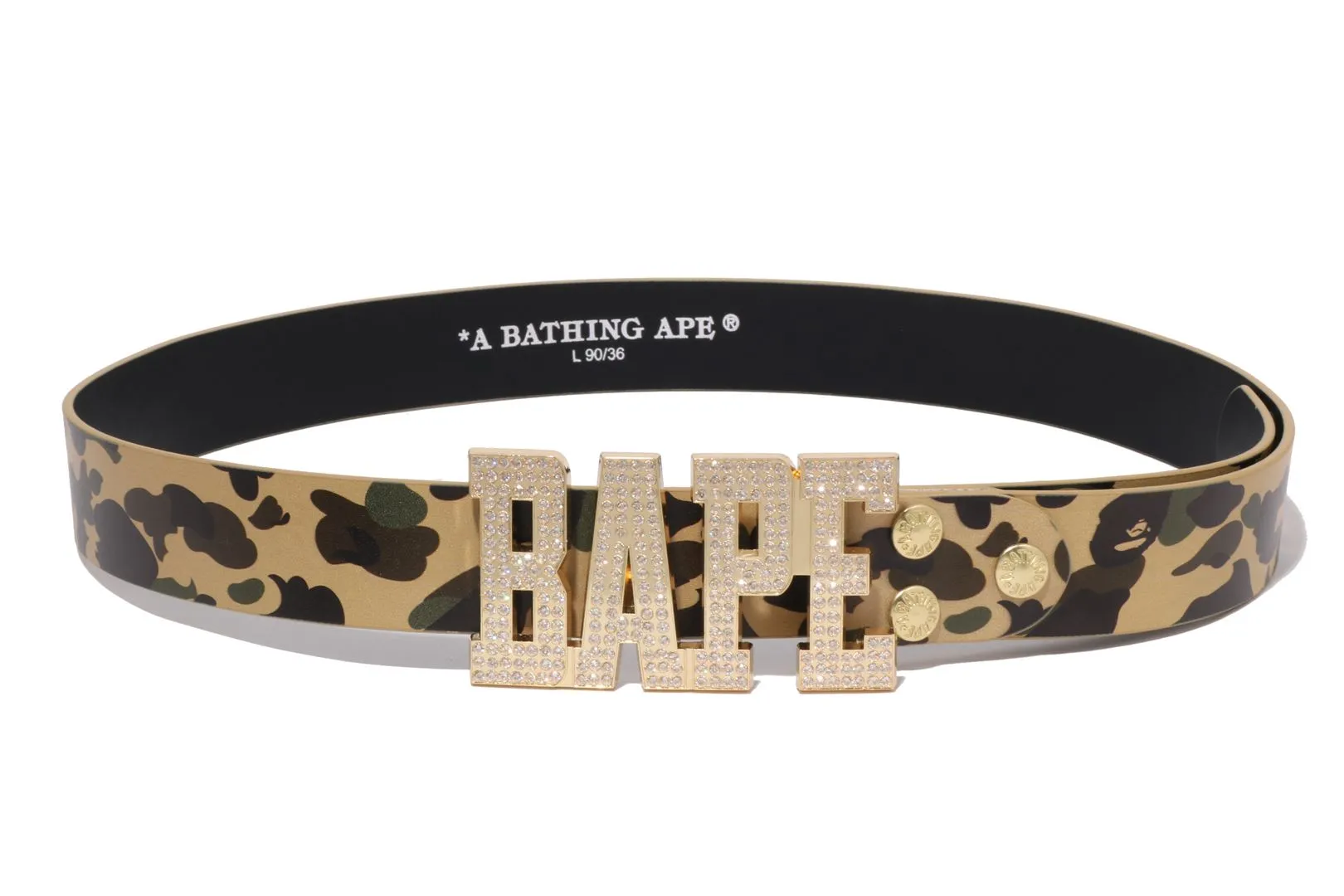1ST CAMO BAPE LEATHER BELT sold by Bape product image thumbnail 5