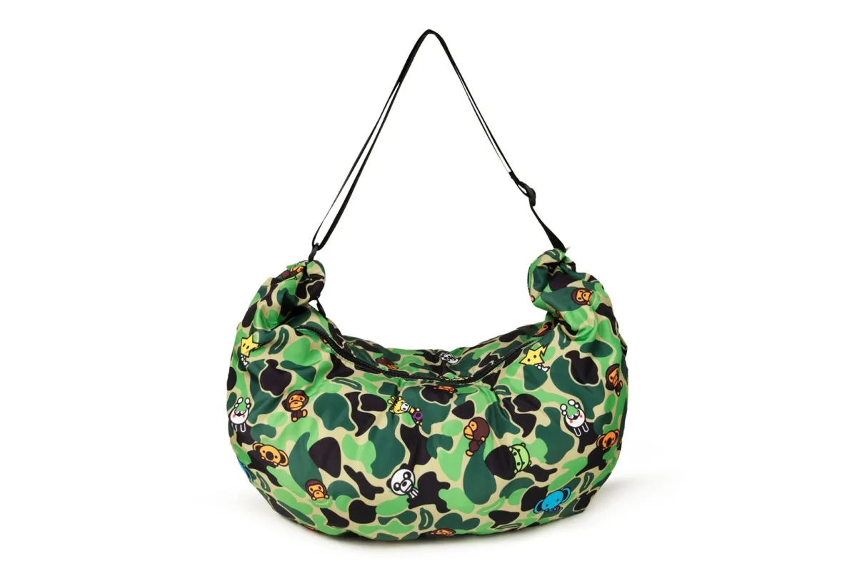 MILO ALL FRIENDS CAMO TOTE BAG sold by Bape