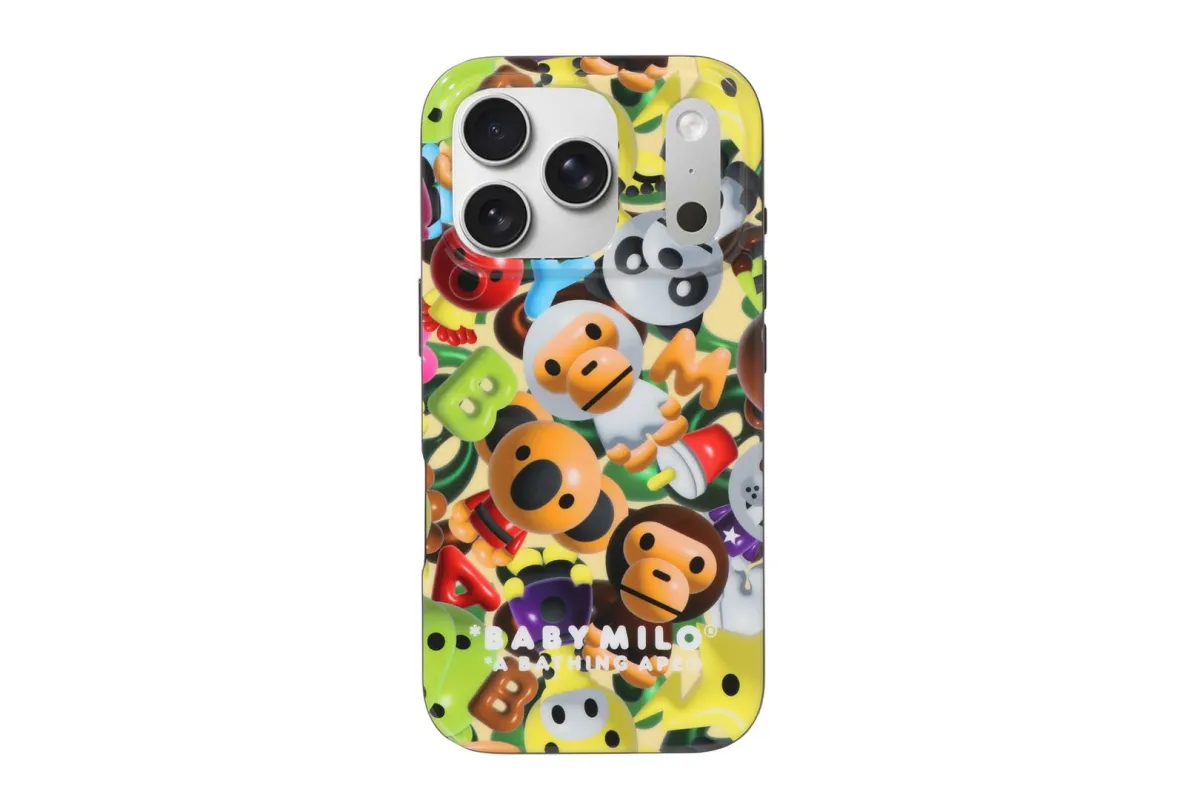 3D MILO ALL FRIENDS IPHONE 17 PRO CASE made by Bape