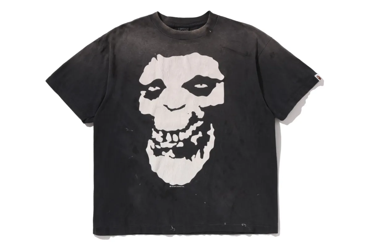 【 BAPE X SAINT MXXXXXX 】S.S.A.L.A TEE made by Bape