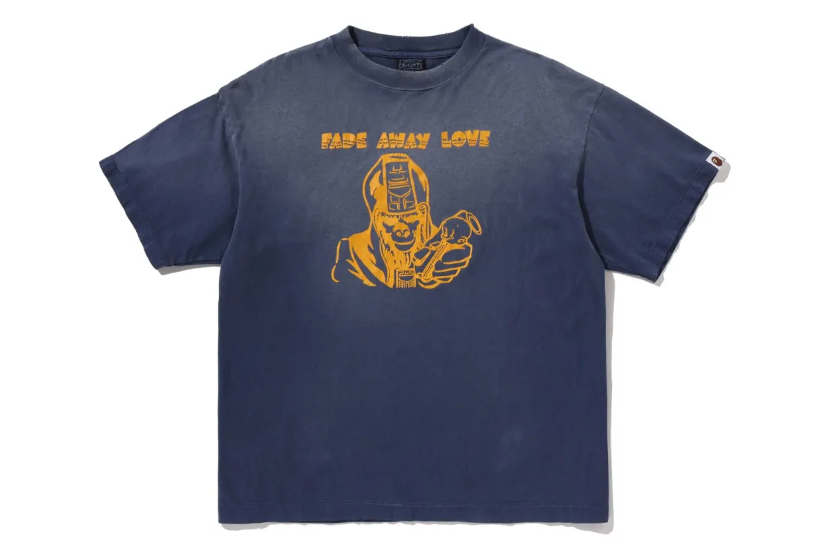 【 BAPE X SAINT MXXXXXX 】GENERAL TEE made by Bape