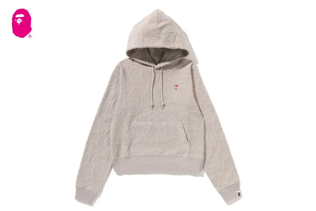 NEON CAMO JACQUARD PULLOVER HOODIE made by Bape