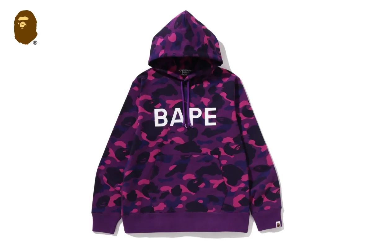 COLOR CAMO BAPE PULLOVER HOODIE sold by Bape